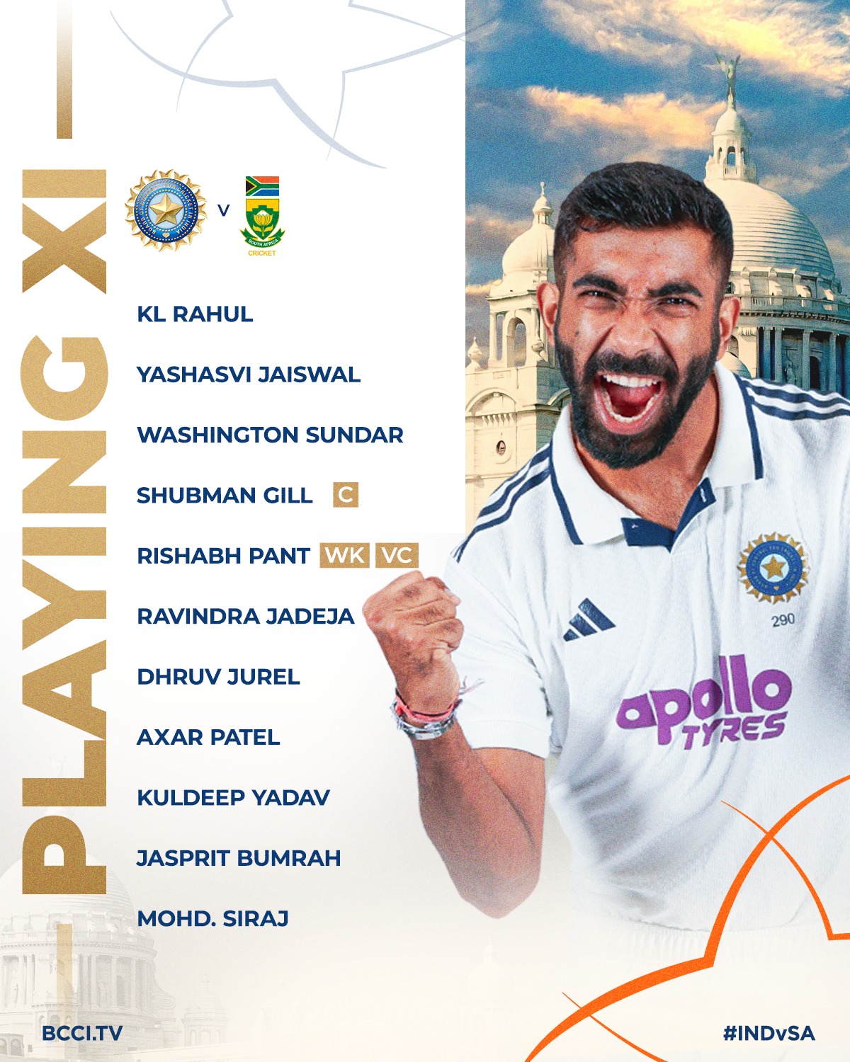 IND vs SA 1st Test Playing XI