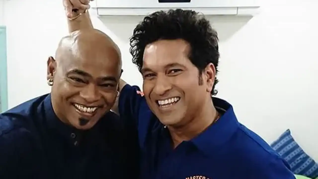 Vinod Kambli and Sachin Tendulkar