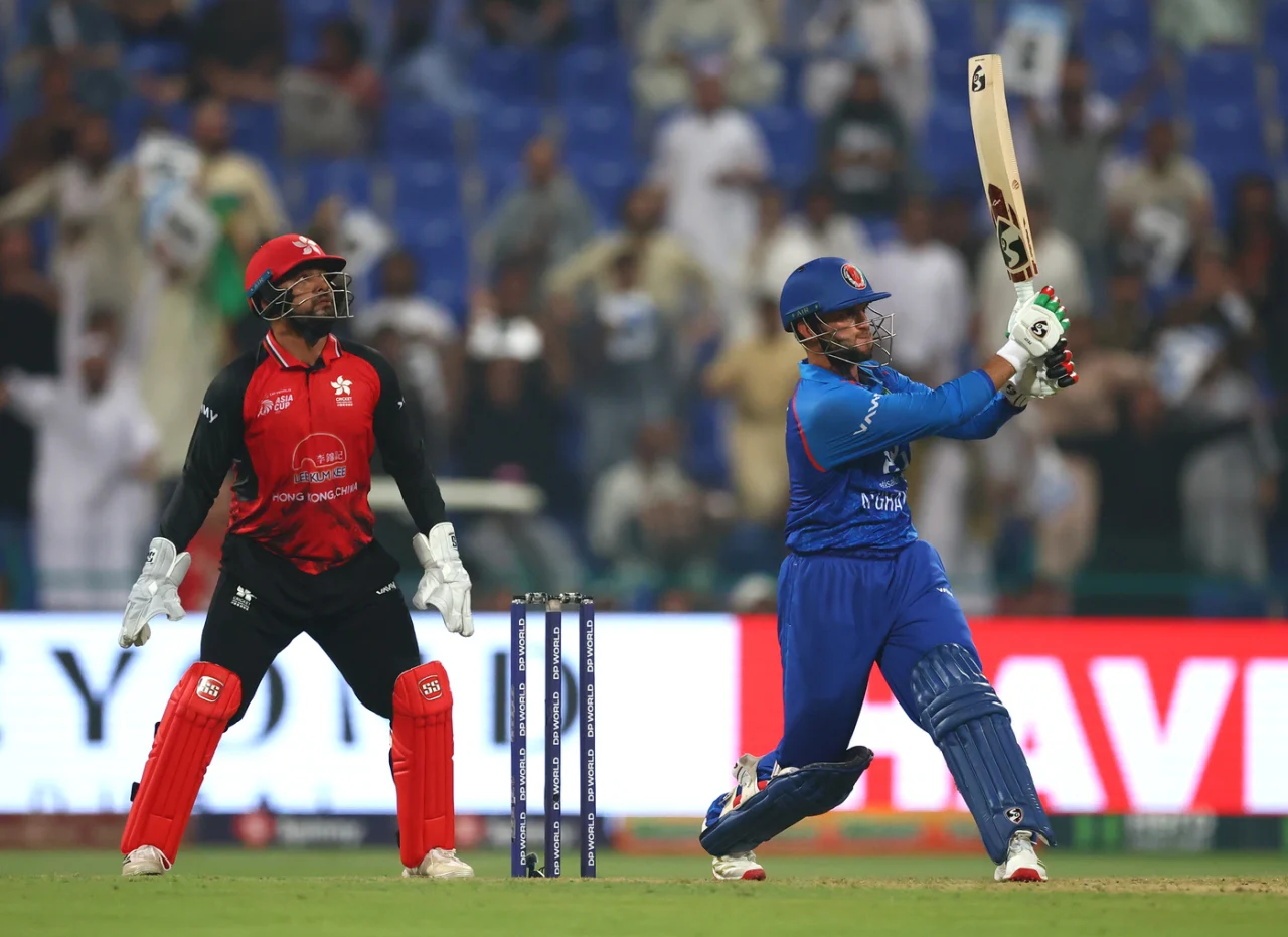 Azmatullah Omarzai breaks Mohammad Nabi and Gulbadin Naib fastest T20I Half Century for Afghanistan Record in Asia cup 2025 AFG vs HKG