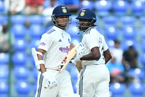 IND vs WI 2nd Test Day 1 Stumps