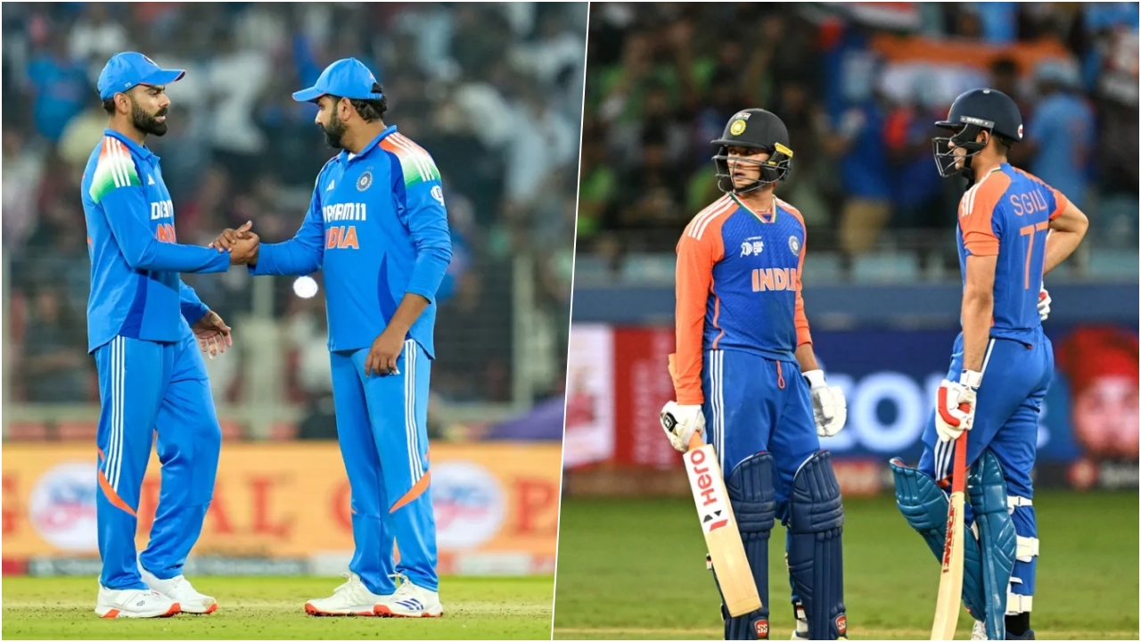 Abhishek Sharma Shubman Gill Rohit Sharma And Virat Kohli