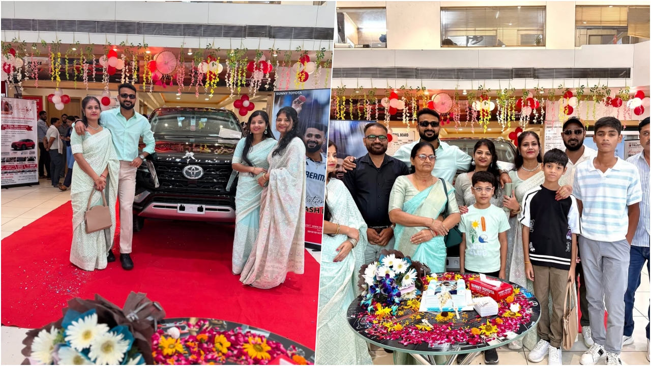 Akash Deep New Car