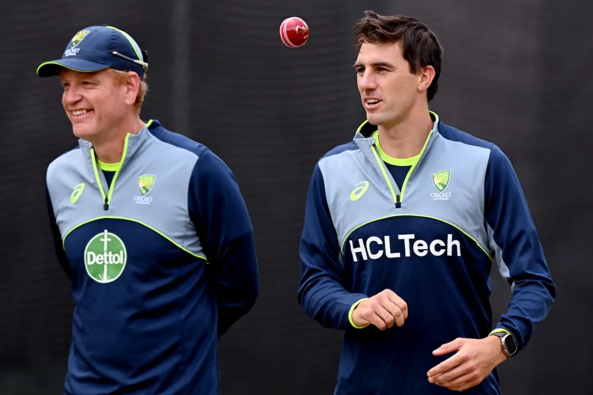 Andrew McDonald And Pat Cummins