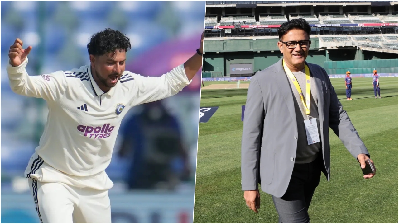 Anil Kumble And Kuldeep Yadav