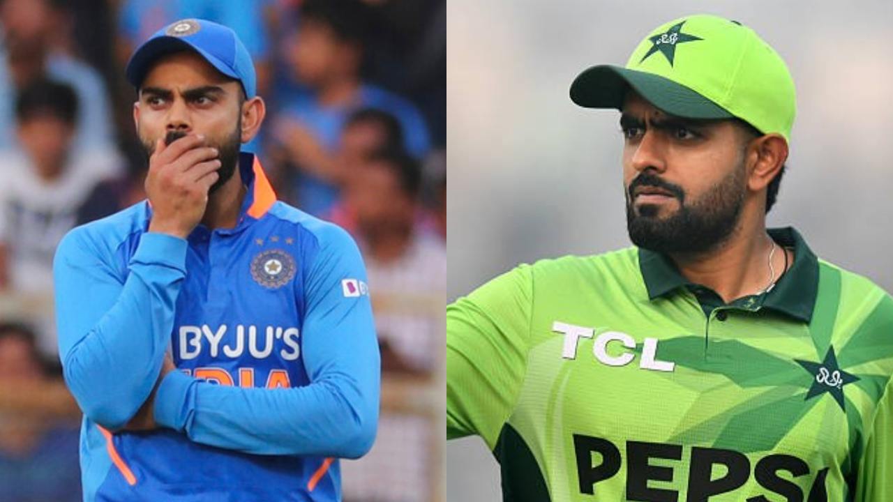 Virat Kohli and Babar Azam