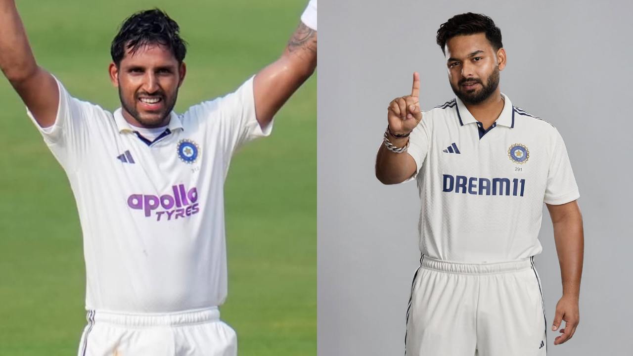 Dhruv Jurel and Rishabh Pant