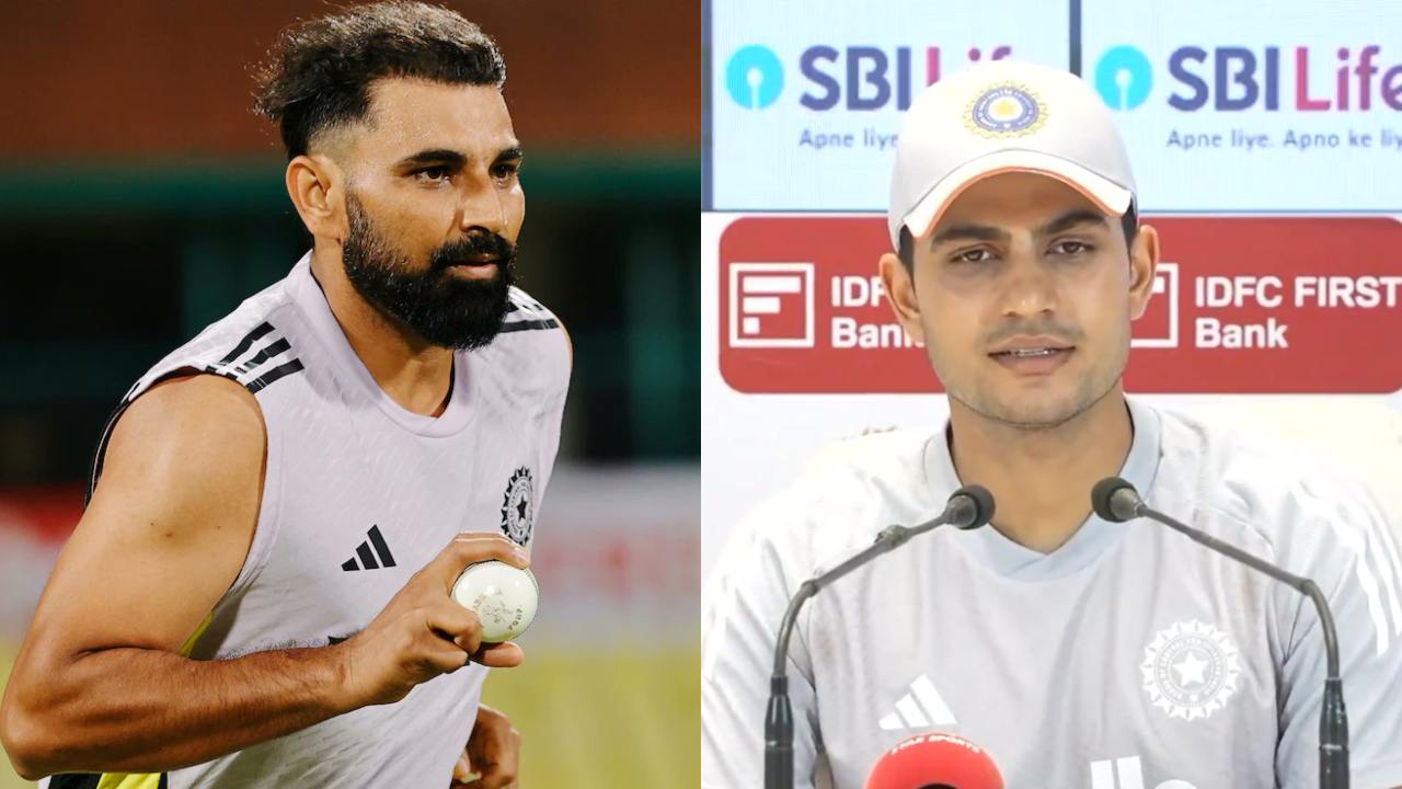 Mohammed Shami and Shubman Gill