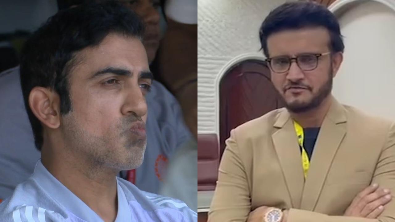 Gautam Gambhir and Sourav Ganguly