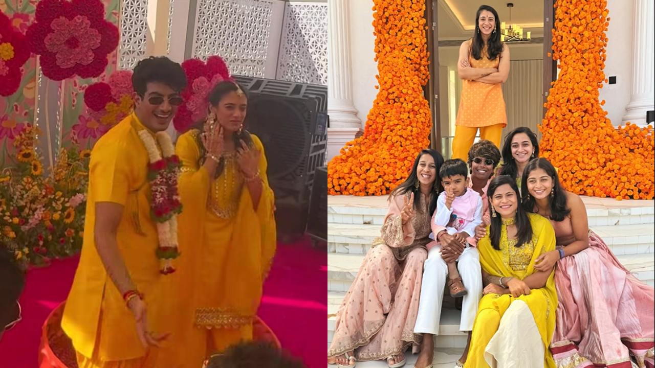 Smriti Mandhana Wedding Haldi