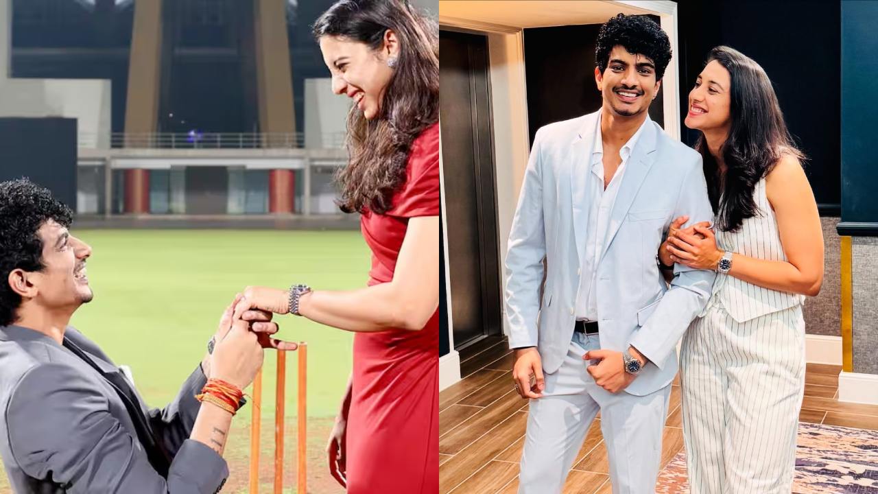 Smriti Mandhana and Palash Muchhal