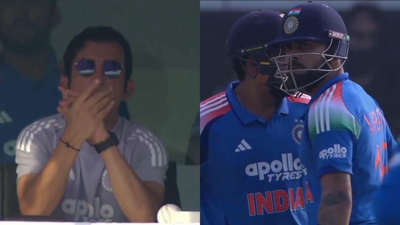 Virat Kohli stare Gautam Gambhir