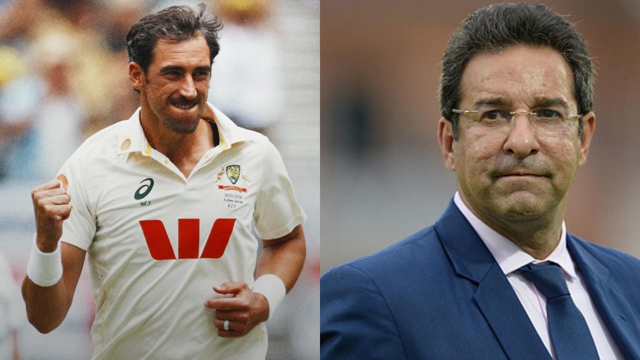 Mitchell Starc and Wasim Akram