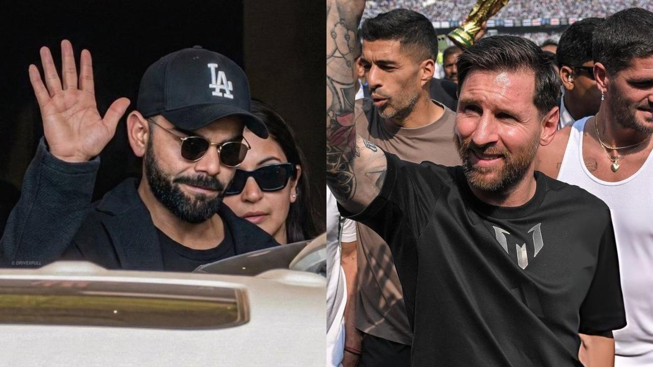 Virat Kohli and Lionel Messi