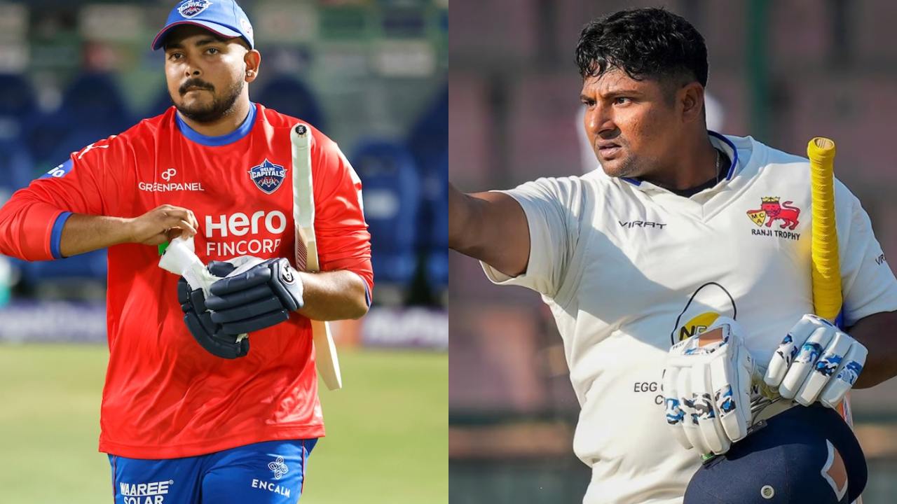 Sarfaraz Khan and Prithvi Shaw