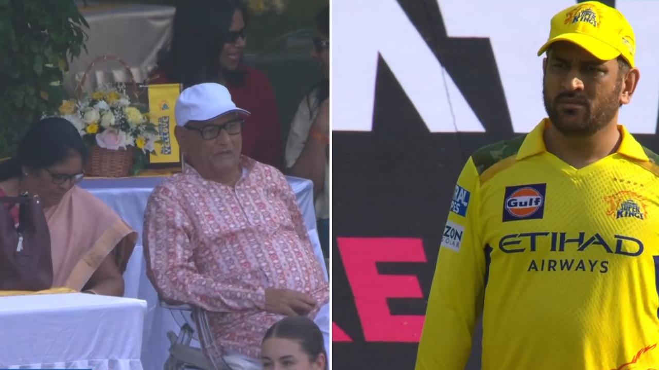 MS Dhoni Retirement Rumours in IPL 2025 CSK vs DC Match MS Dhoni Retirement Rumours in IPL 2025 CSK vs DC Match