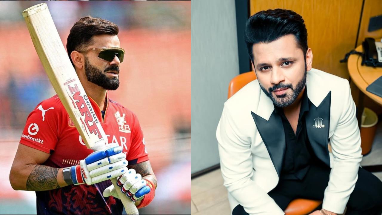 Virat Kohli and Singer Rahul Vaidya