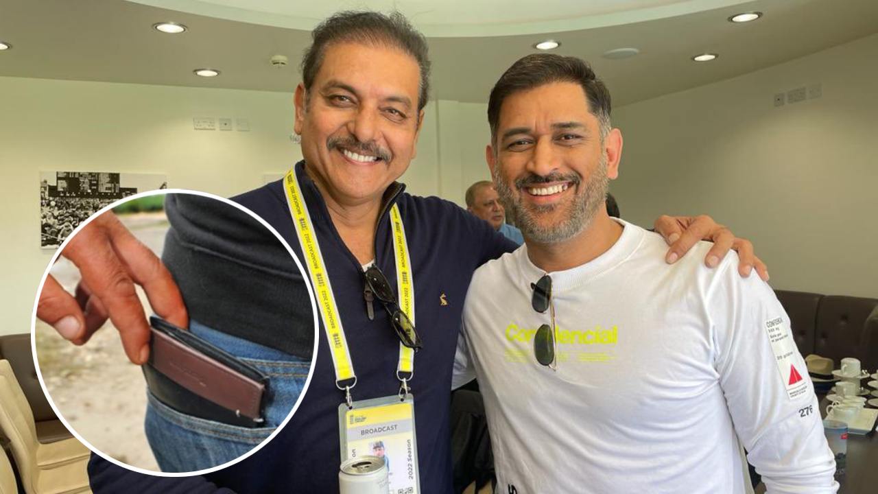 Ravi Shastri call MS Dhoni pickpocket