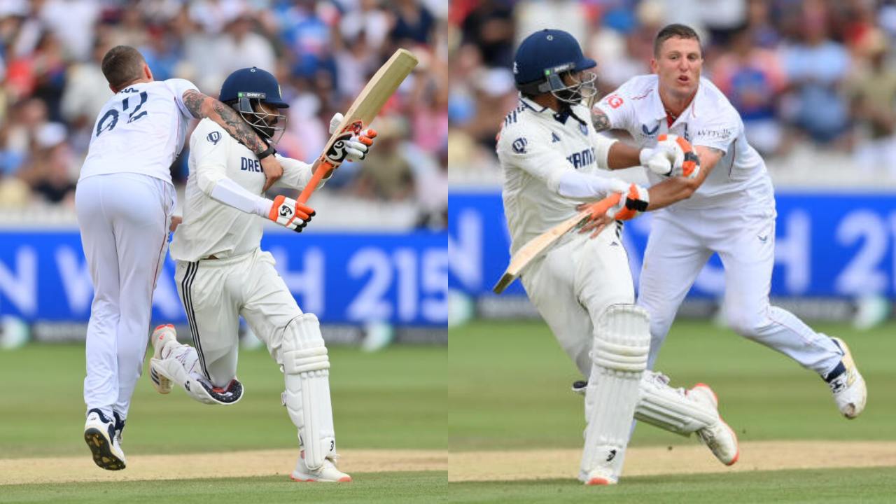 Ravindra Jadeja and Brydon Carse