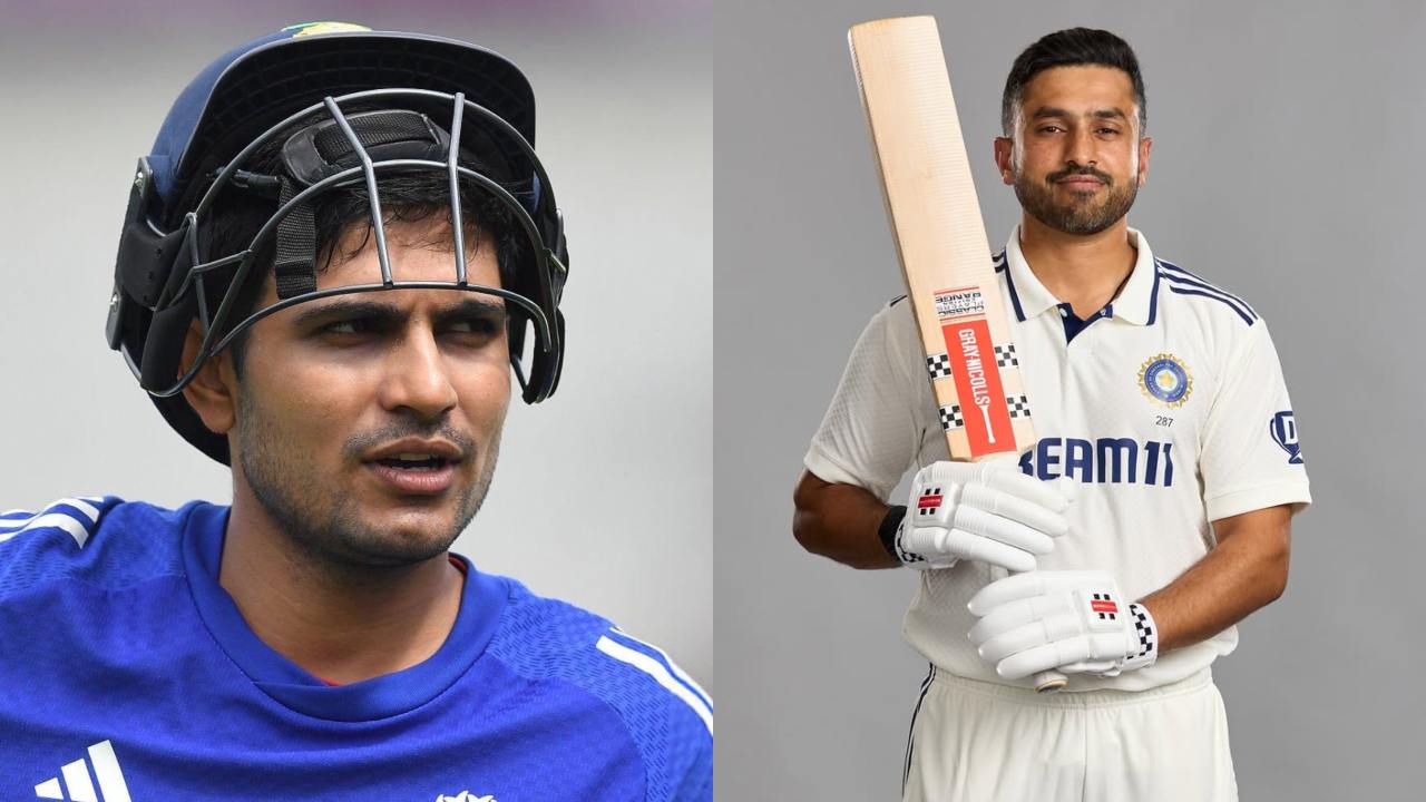Shubman Gill and Karun Nair