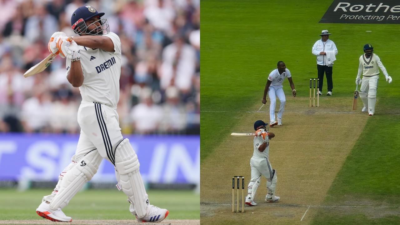 Rishabh Pant fifty with fracture foot