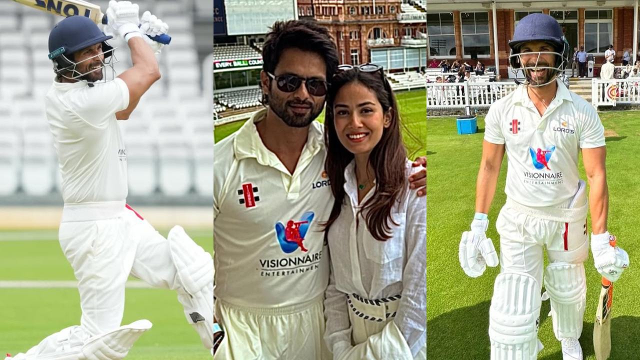 Shahid Kapoor At Lord's