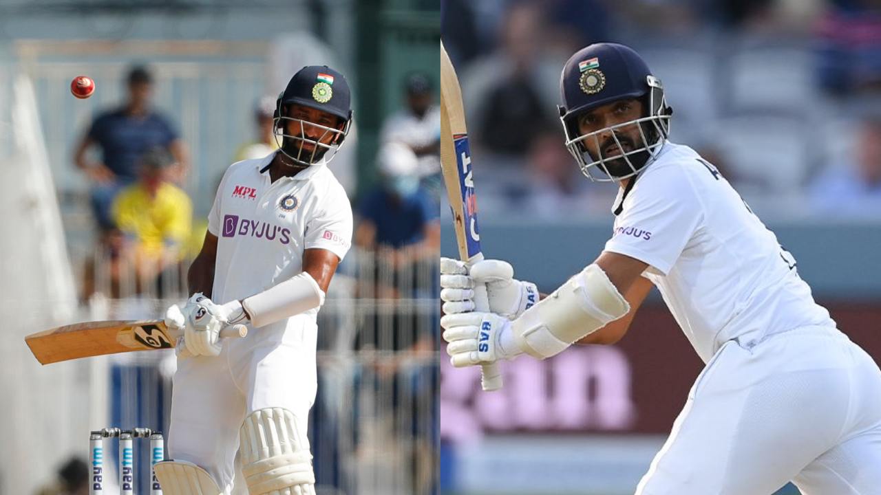 Cheteshwar Pujara and Ajinkya Rahane