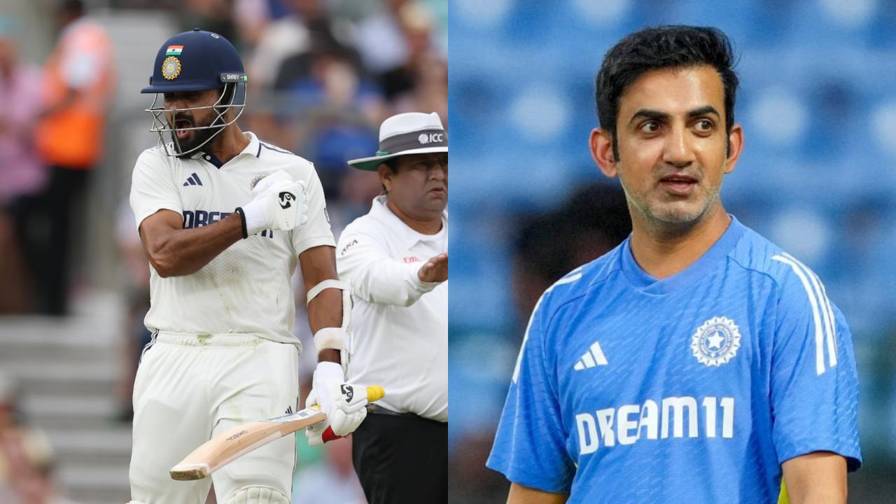 Akash Deep and Gautam Gambhir