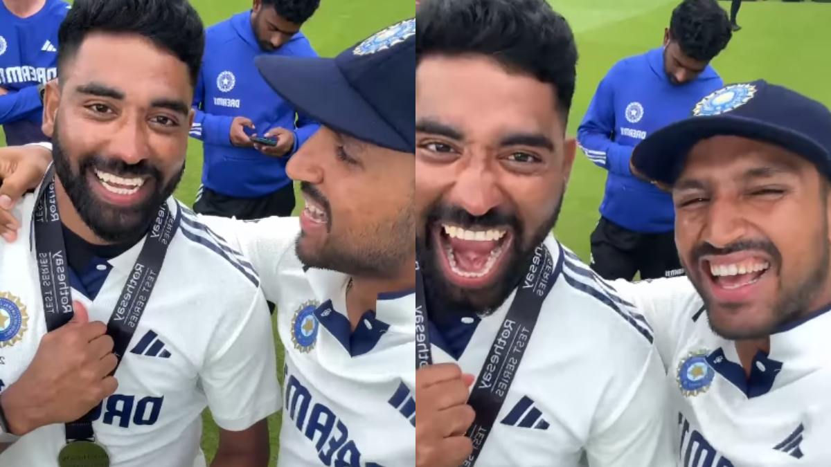 Dhruv Jurel And Mohammed Siraj
