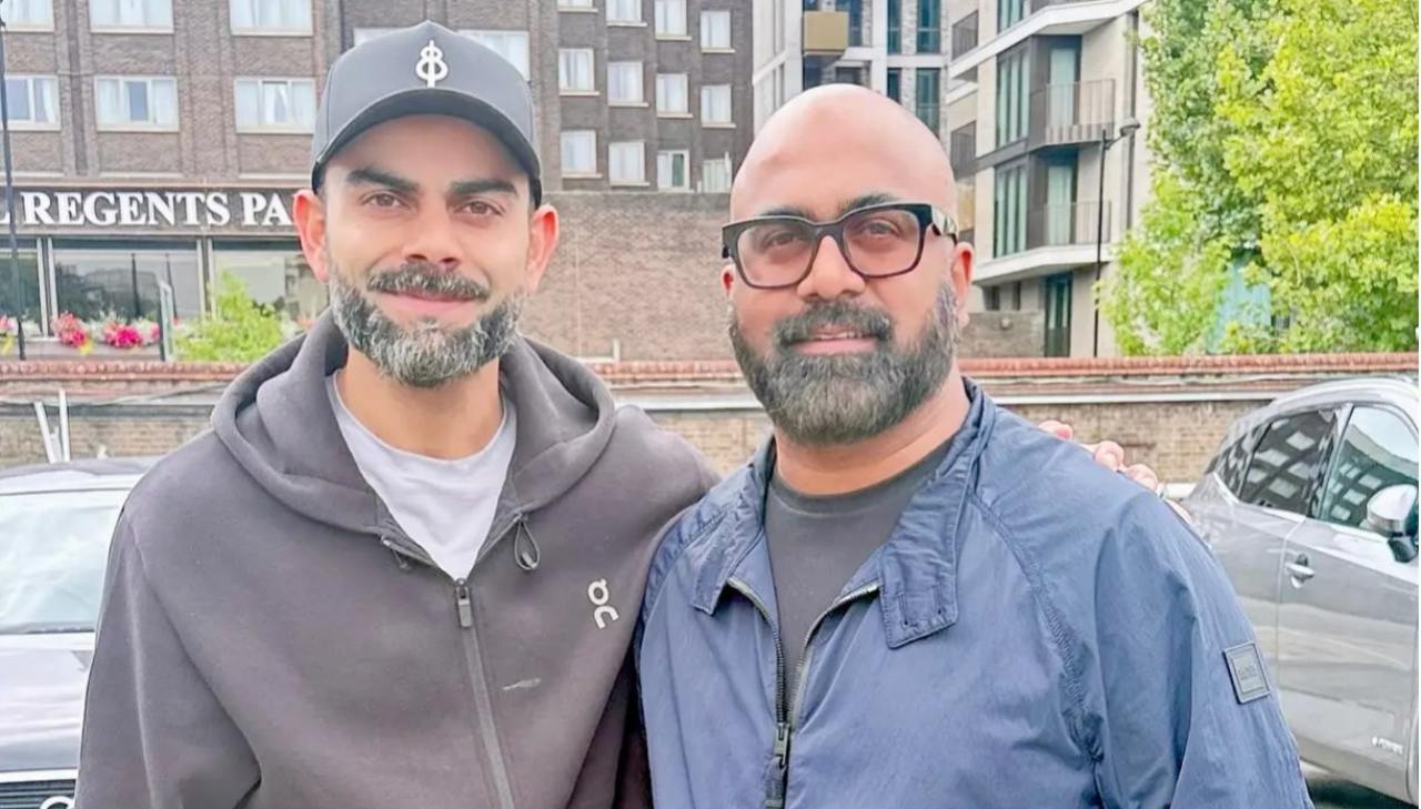 Virat Kohli white beard