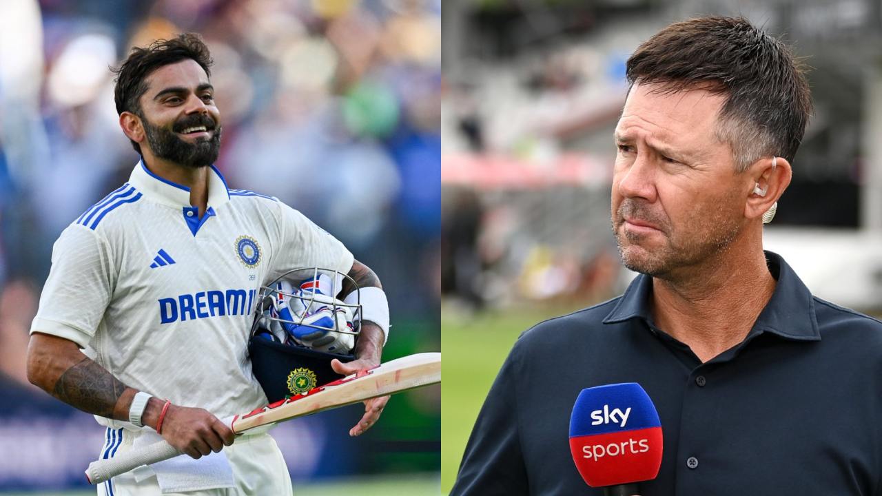 Ricky Ponting and Virat Kohli
