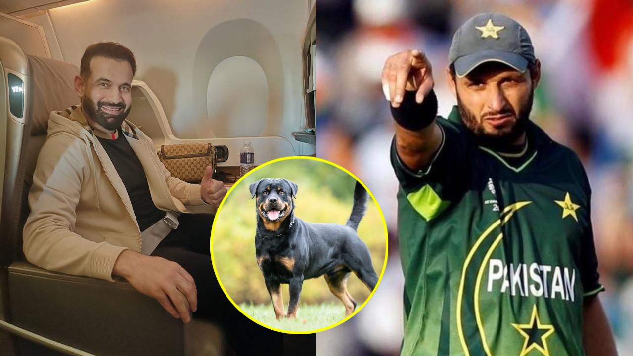 Irfan Pathan and Shahid Afridi