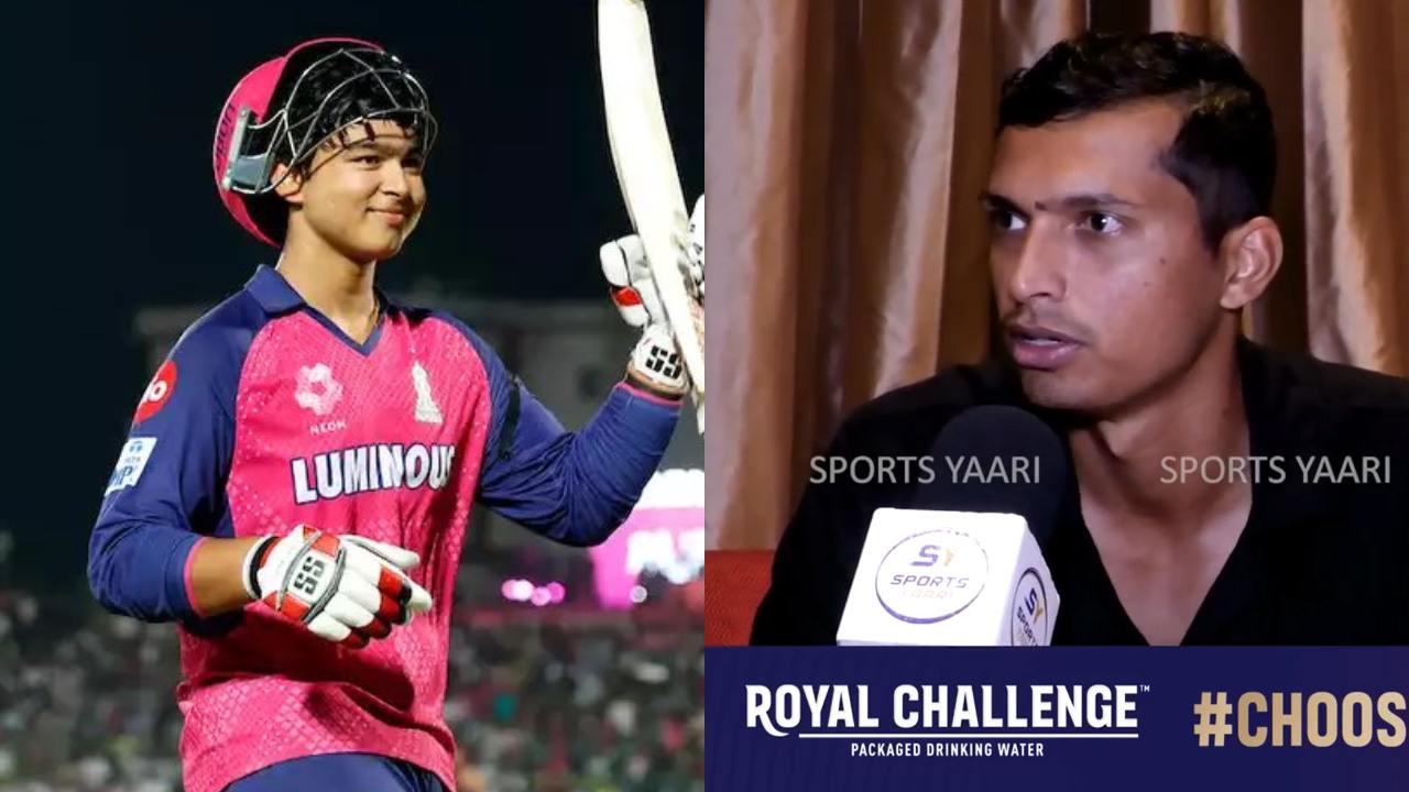 NAVDEEP SAINI and Vaibhav Suryavanshi