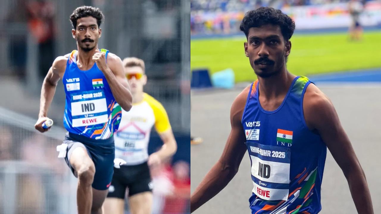 400 Meter Race National Record Vishal TK