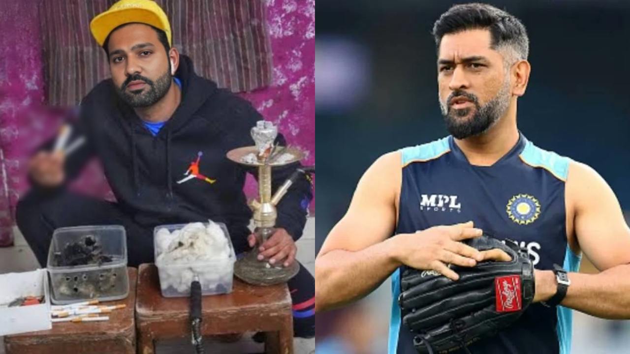 Rohit Sharma and MS Dhoni