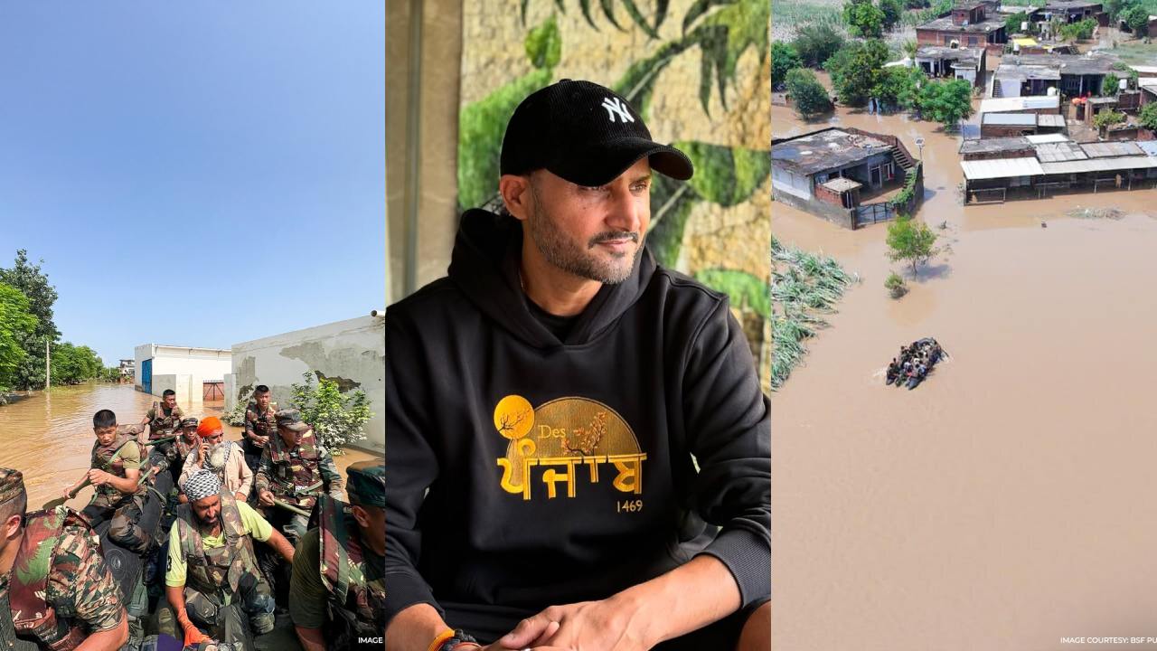 Harbhajan Singh and Punjab Flood