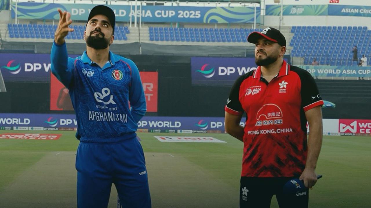 Asia Cup 2025 AFG vs HKG toss