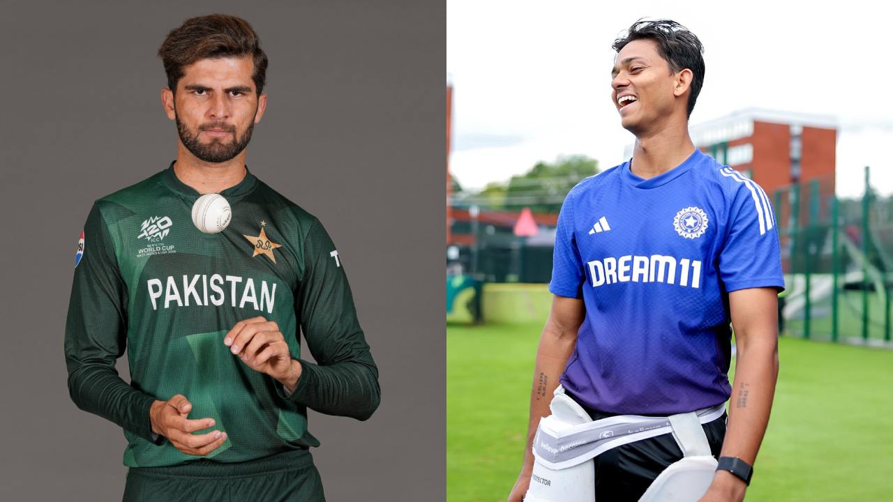 Yashasvi Jaiswal and Shaheen Afridi