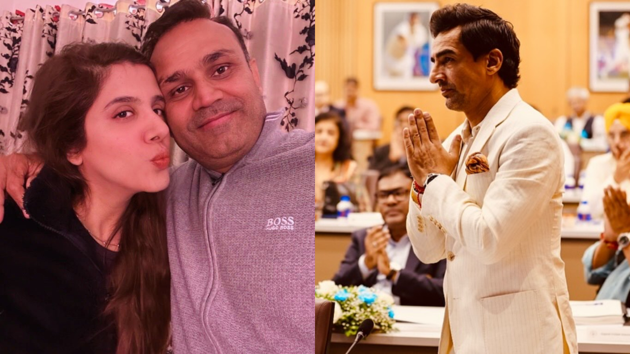 Virender Sehwag wife and Mithun Manhas