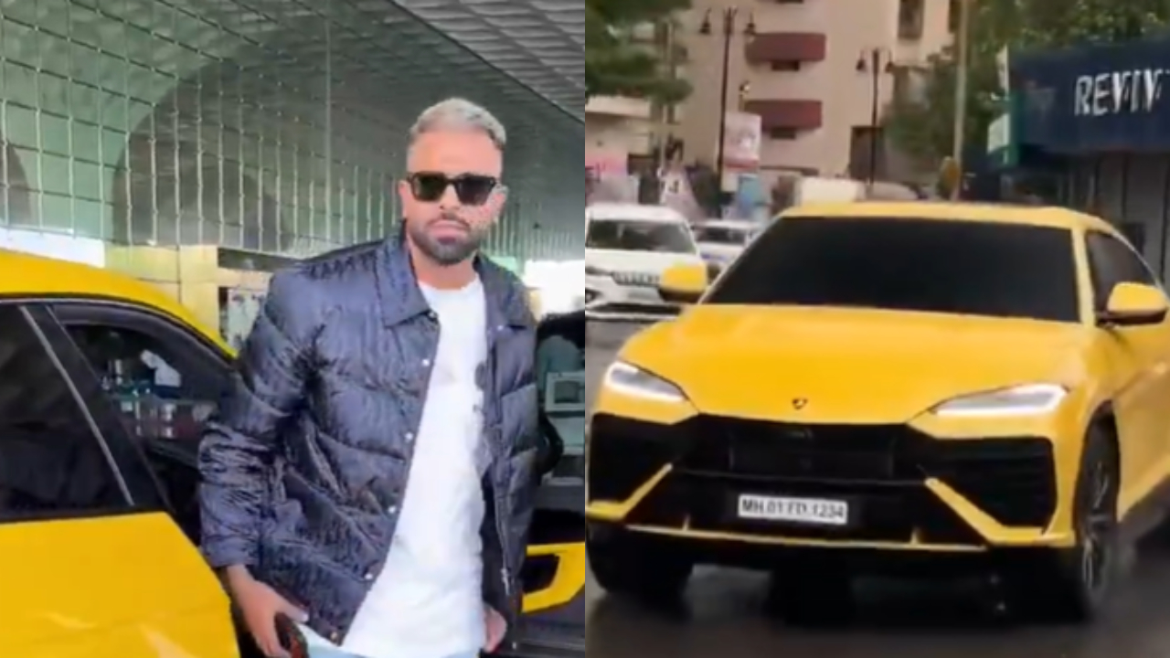 Hardik Pandya new Lamborghini