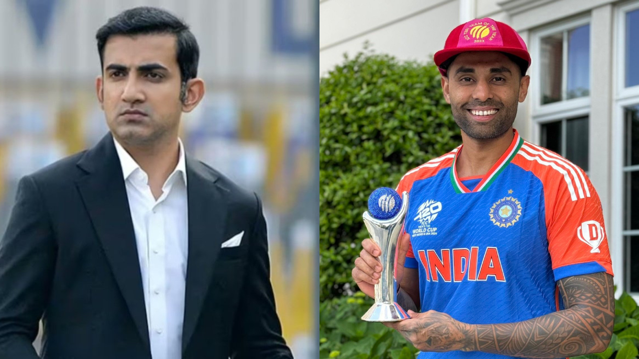 Suryakumar Yadav and Gautam Gambhir Suryakumar Yadav and Gautam Gambhir