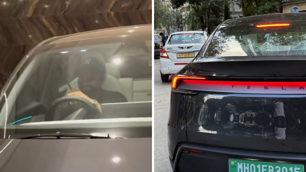 Rohit Sharma new Tesla model Y