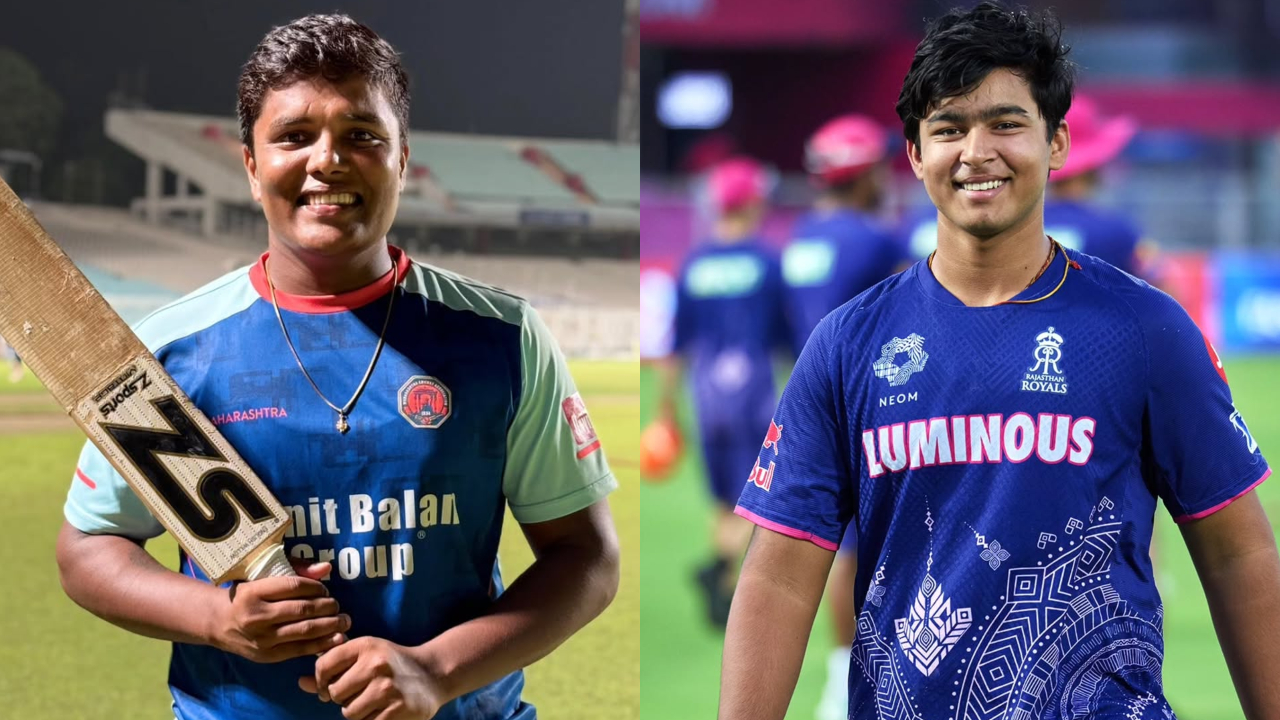Kiran Navgire and Vaibhav Suryavanshi