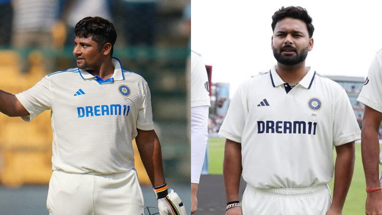 Sarfaraz Khan and Rishabh Pant
