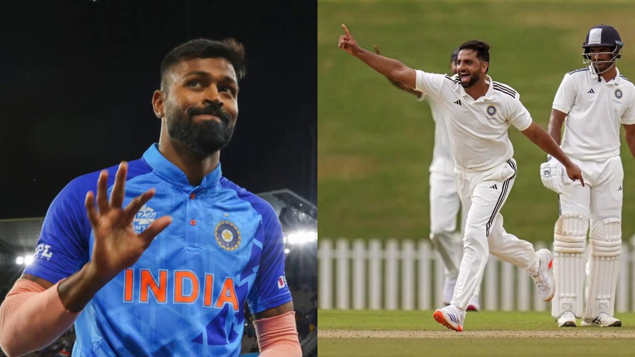 Hardik Pandya and Auqib Nabi