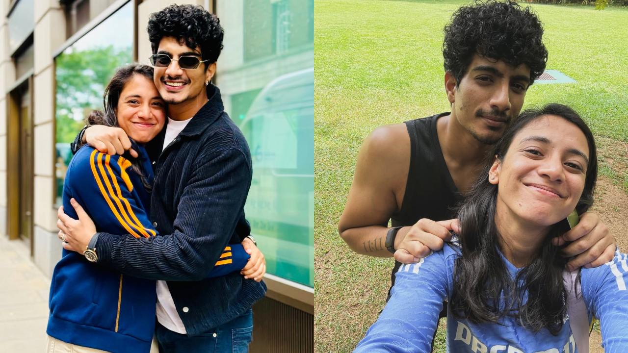 Smriti Mandhana and Palash Muchhal