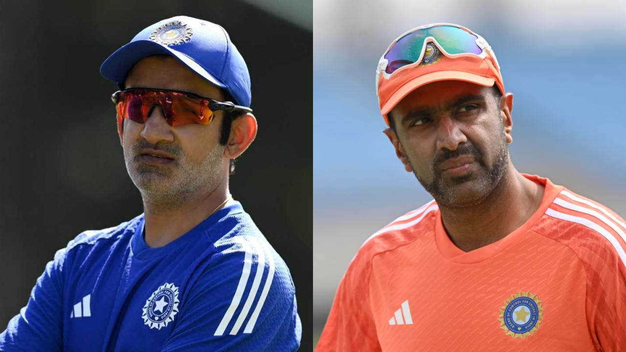 Gautam Gambhir and Ravichandran Ashwin, IND vs AUS