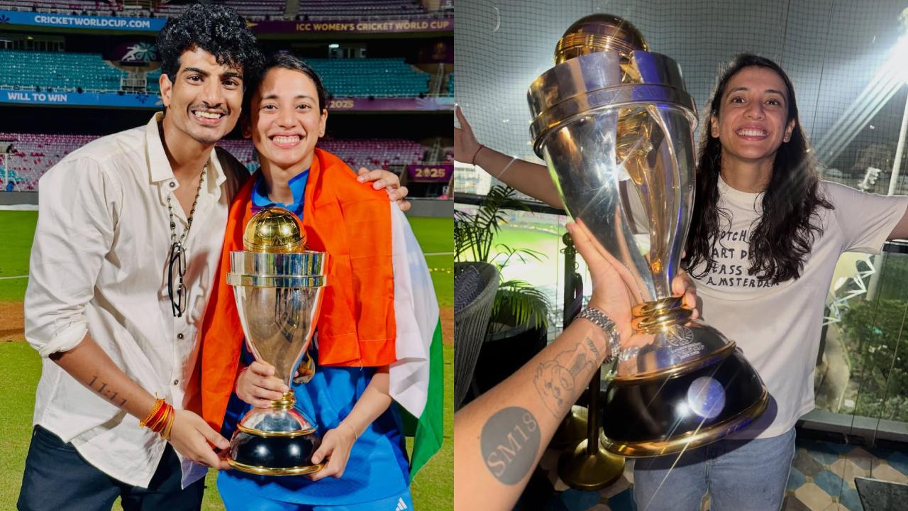 Smriti Mandhana and Palash Muchhal