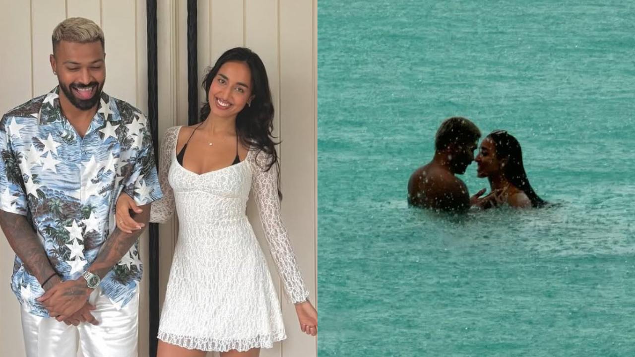 Hardik Pandya and Mahieka Sharma