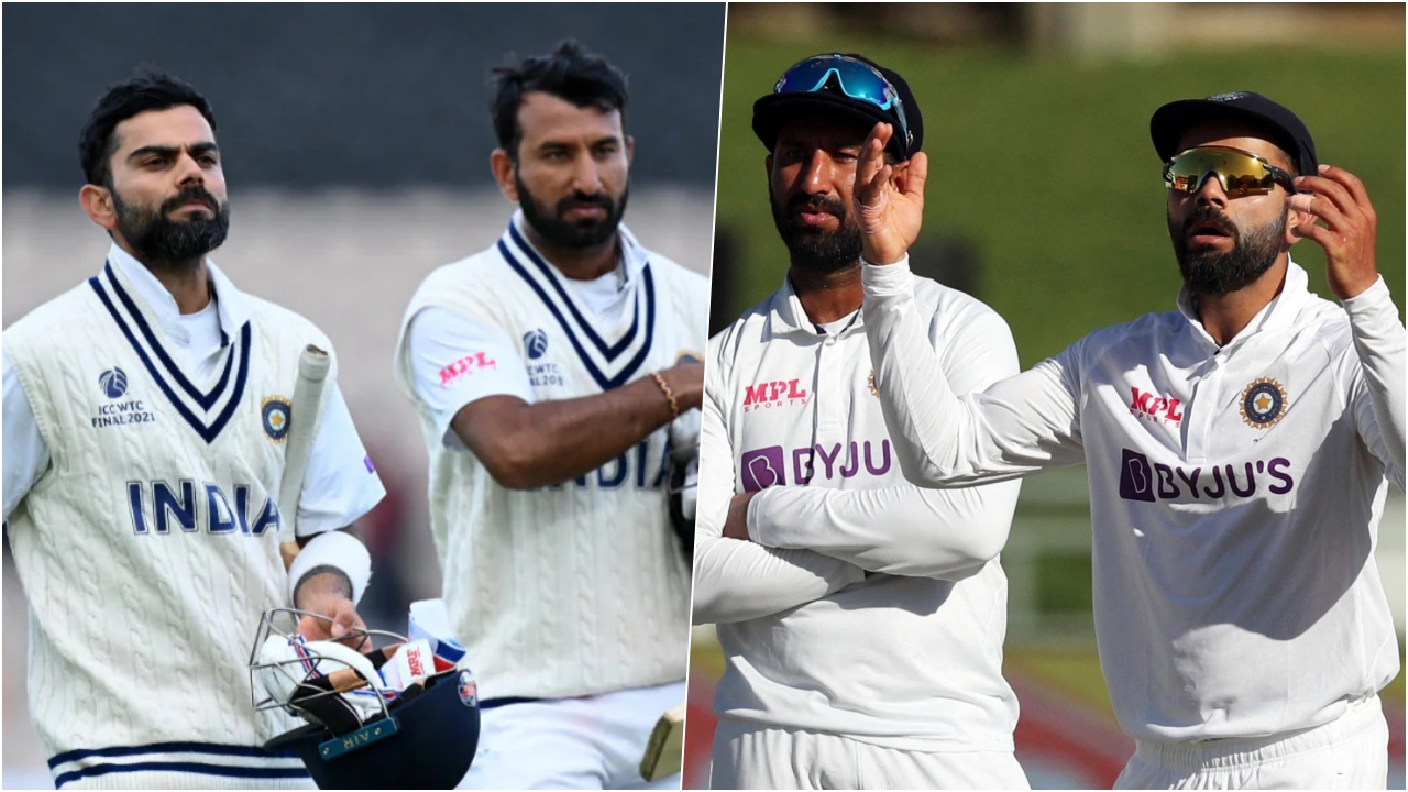 Cheteshwar Pujara And Virat Kohli