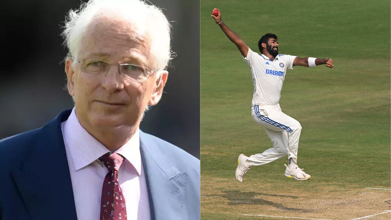 David Gower and Jasprit Bumrah